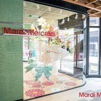 漫步mardi花园 展启无限想象 mardi mercredi首家快闪形象店登陆上海前滩太古里